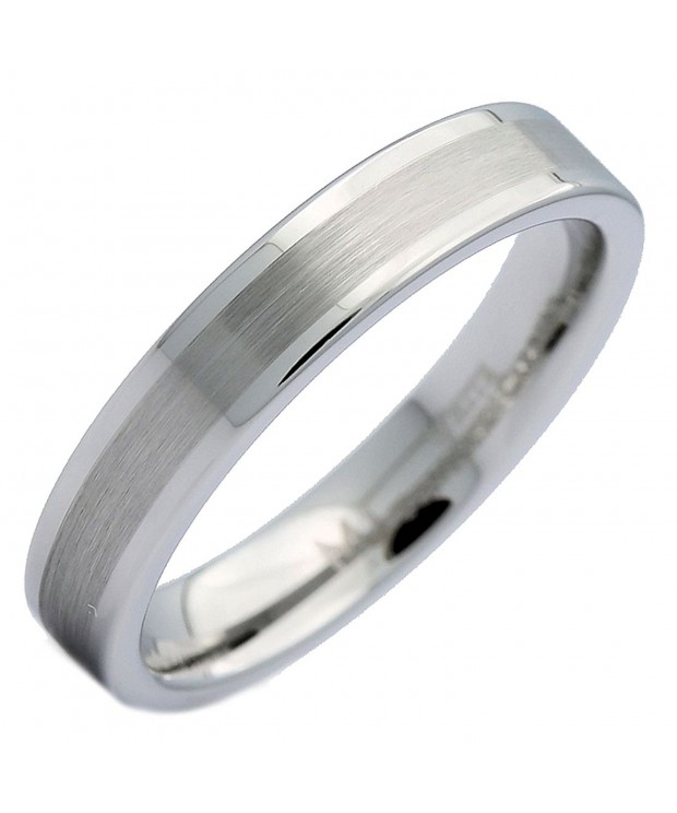 MJ Tungsten Carbide Brushed Wedding