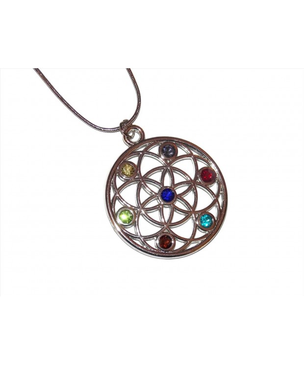 Flower Chakra Necklace Extender Geometry