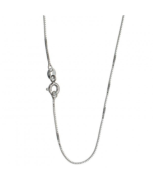 Sterling Silver Nickel Chain Necklace