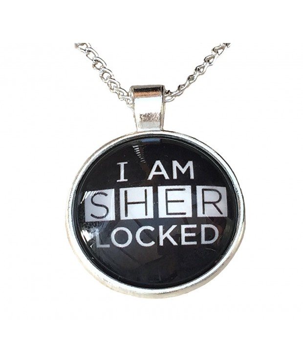 Jewelry SHERLOCKED Cabochon Pendant Necklace