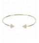 Brianna Alexis Geometric Triangle yellow gold plated silver