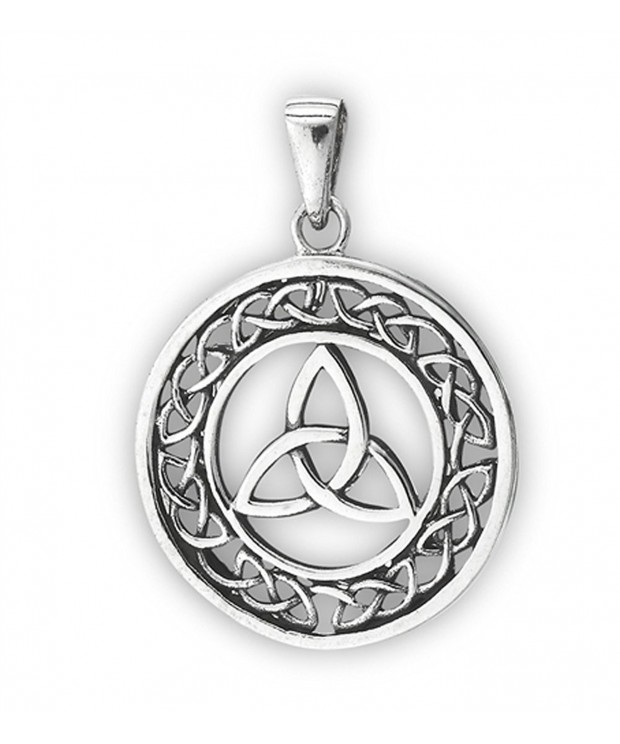 Trinity Triquetra Sterling Silver Infinity