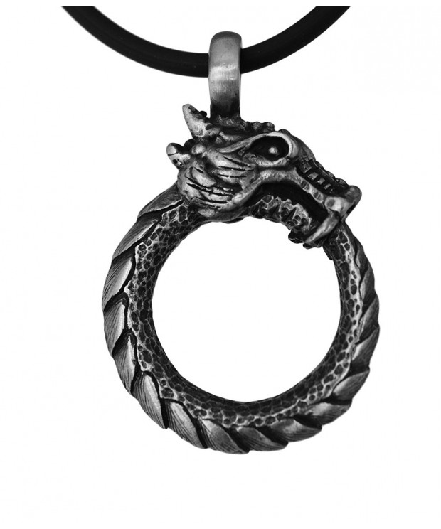 Ouroboros Uroborus Serpent infinity Pendant