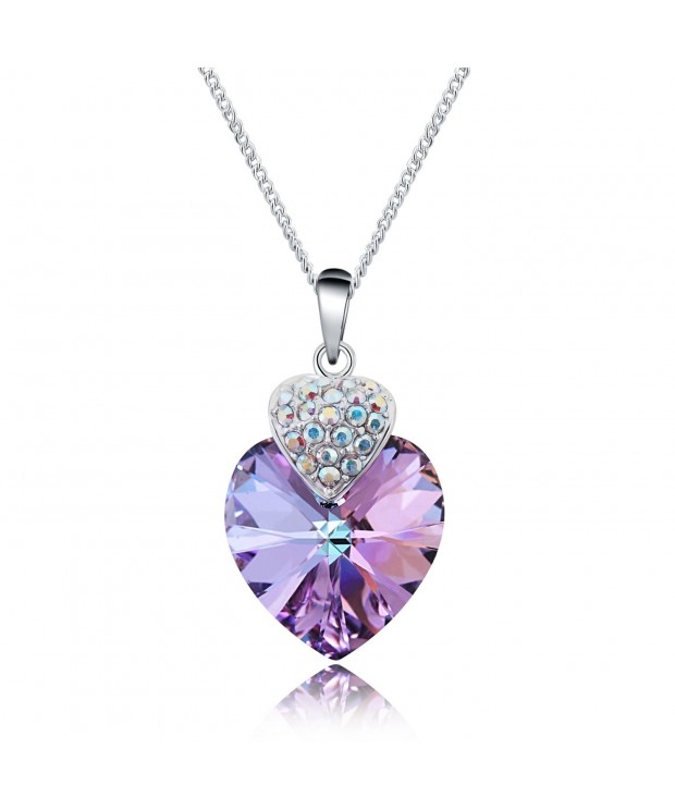 Pendant Necklace Swarovski Elements Crystal