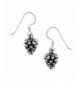 Pine Cone Earrings Sterling Silver