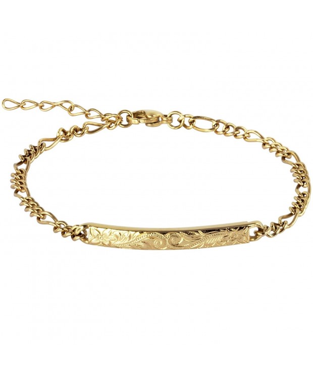 Gold Plated Hawaiian Bracelet Austaras