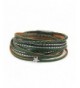 Jenia Multi layer Leather Bracelet Magnetic