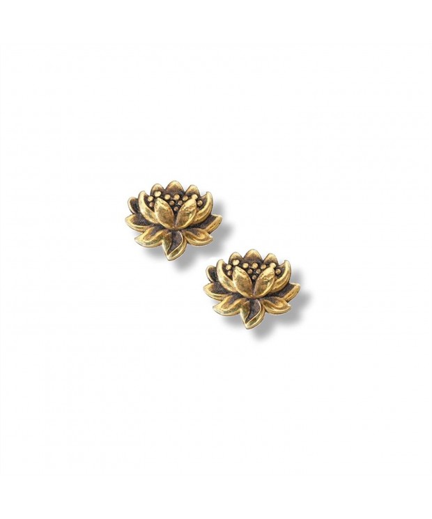 Detailed Earrings Plated Sterling 6763