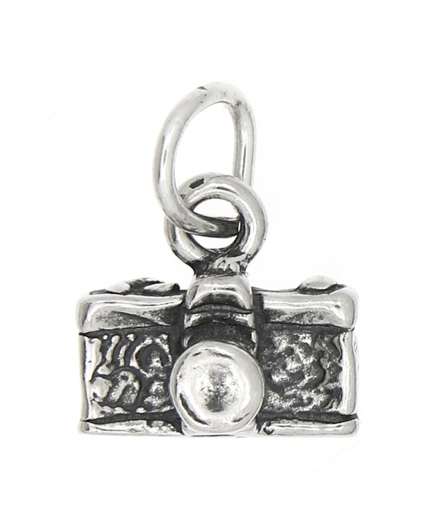 Sterling Silver Oxidized Dimensional Photographer