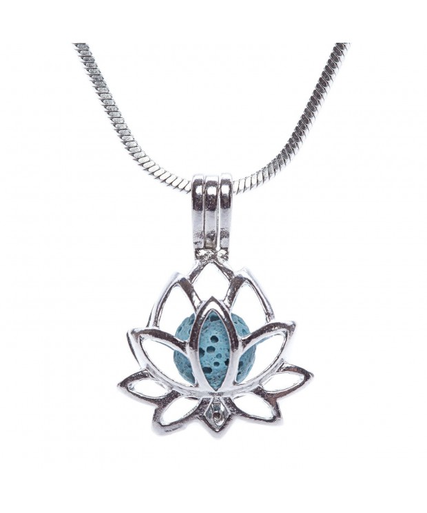 Scoria Stainless Steel Necklace Aromatherapy