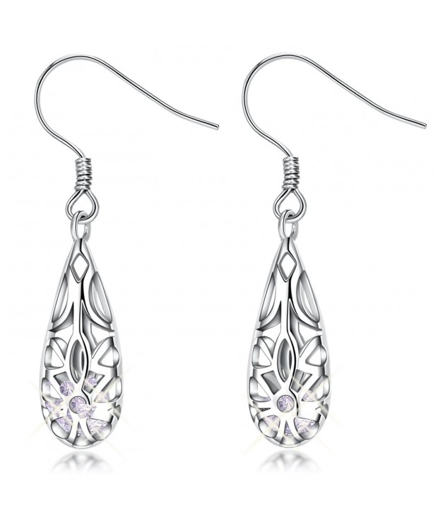 Sterling Dangling Inspired Earrings Filigree