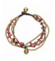 81stgeneration Womens Brass Simulated Bracelet