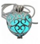 Wishing Heart Magical Necklace aqua sil UmbrellaLaboratory