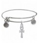 Bangle Bracelet and Ankh Charm