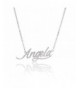 AOLO Handwriting Personalized Necklace Angela