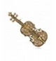 Alilang Yellow Golden Rhinestones Instrument