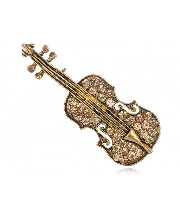 Alilang Yellow Golden Rhinestones Instrument