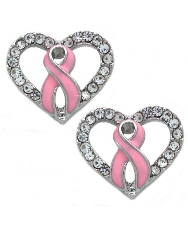 Support Breast Cancer Awareness Earrings