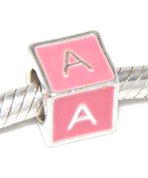 Jewelry Monster Letter Alphabet Bracelet