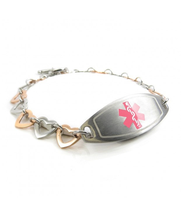 MyIDDr Pre Engraved Customized Pacemaker Bracelet