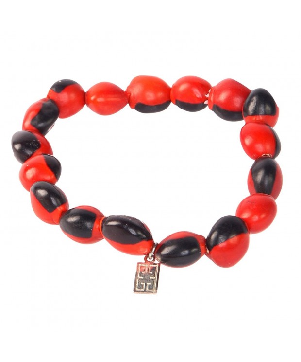 Peruvian Bracelet Women Huayruro Handmade