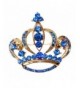 Navachi Plated Crystal Royal Brooch