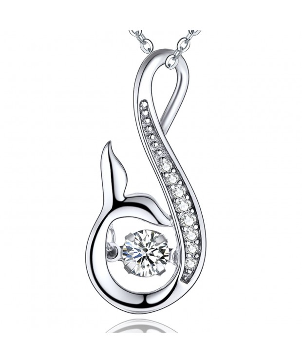 Necklace YL Sterling Zirconia Necklace White Girlfriend