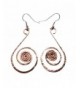 Elaments Design Earrings Fibonacci Hammered