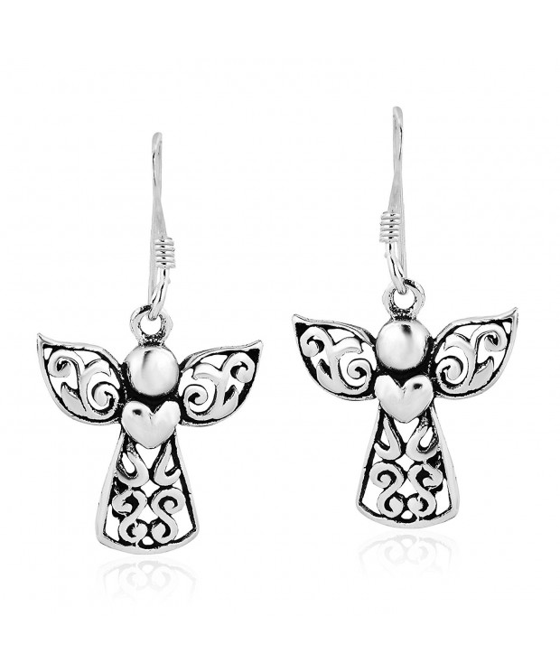 Guardian Sterling Silver Dangle Earrings