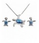 Hermosa Australian Sapphire Necklace Christmas