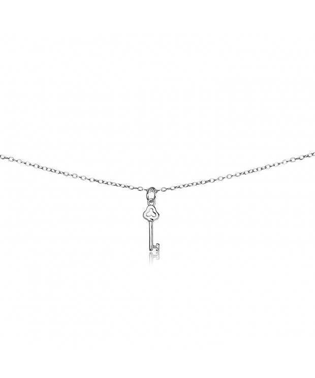 Sterling Silver Polished Dainty Necklace