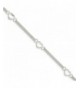 Sterling Silver 10inch Polished Anklet