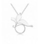 PANGRUI Simple Pendant Necklace Eyeglass