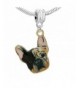 French Bulldog Dangle Charm Bracelet