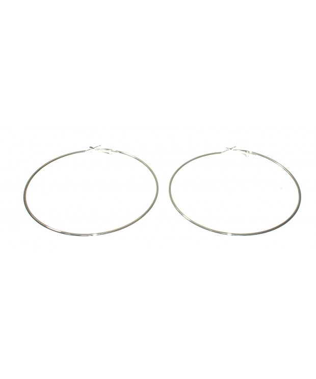 Sterling Silver Plate Lever Earring