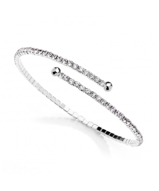 Mariell Austrian Crystal Rhinestone Bracelet