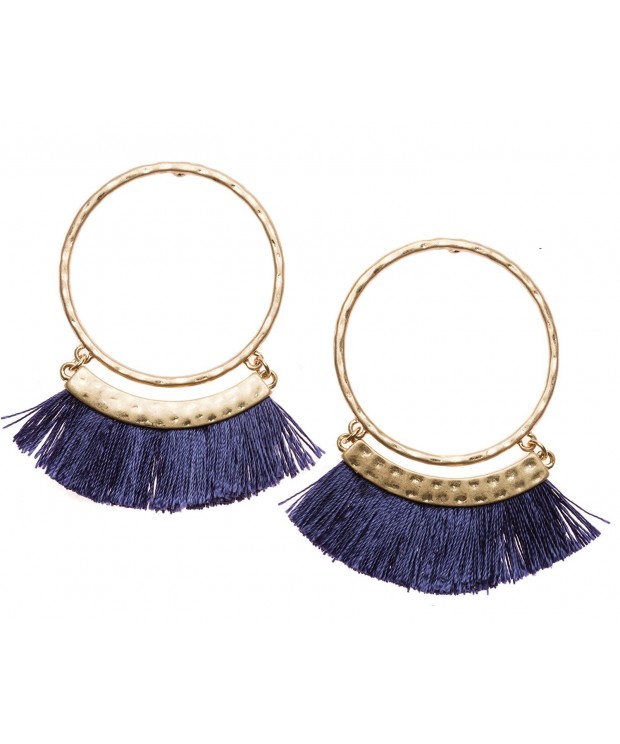 Tassel Earrings Statement Tassels nickel