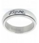 Ring Faith Hope Love Spin Style 321 Size 7