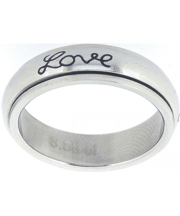 Ring Faith Hope Love Spin Style 321 Size 7