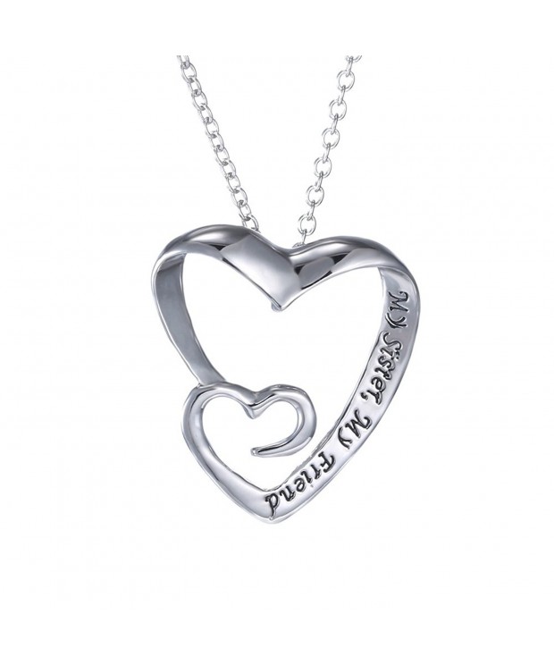 Sister Friend Necklace Adorable Pendant