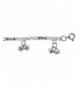 Sterling Silver Double Jingle Anklet