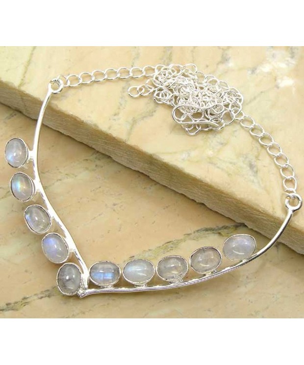 14 00ctw Moonstone Silver Plated Handmade