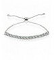 Sterling Aquamarine Adjustable Pull string Bracelet