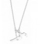 Zad Jewelry Silver Swinging Necklace