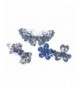 Barettes Butterfly Barrettes Crystal Pieces