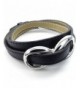KONOV Leather Stainless Bracelet Infinity