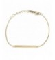 S Leaf Bracelet Minimalism Sterling Simplify