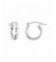 Sterling Silver Earrings Post Snap Closure