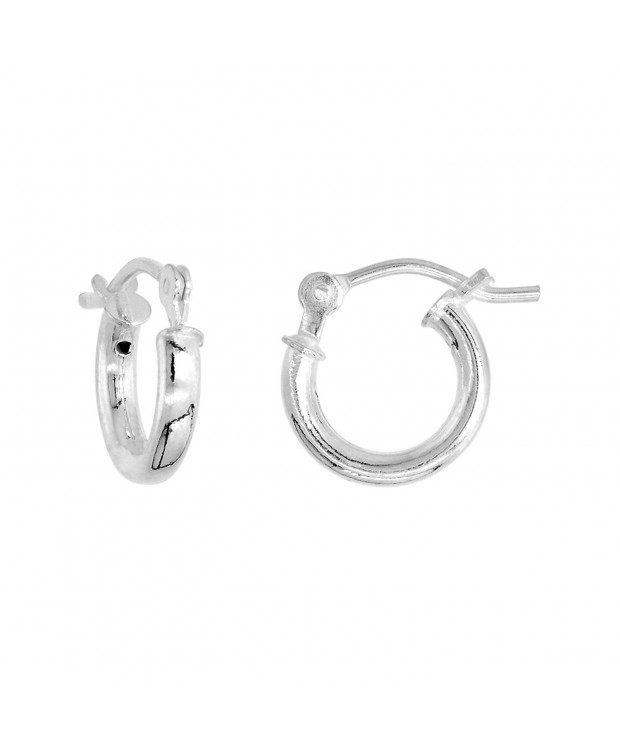 Sterling Silver Earrings Post Snap Closure