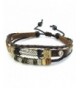 TEMEGO Jewelry Womens Leather Bracelet